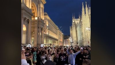 المصريون في إيطاليا: لحظة غير عادية حولت ميلانو إلى احتفال (فيديو)