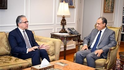 وزير الخارجية يستقبل المرشح المصرى لمنصب مدير عام منظمة اليونسكو