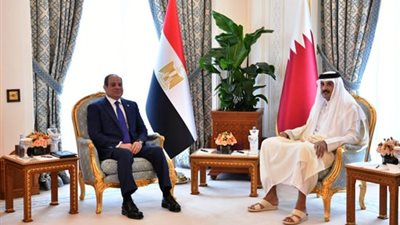 أمير قطر: زيارة الرئيس السيسي إلى الدوحة تعزز العلاقات الثنائية