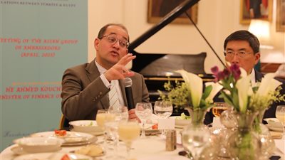 كجوك لسفراء آسيا: الاقتصاد المصري يتحسن والمؤشرات تؤكد.. وموازنة جديدة لدعم الشراكة 