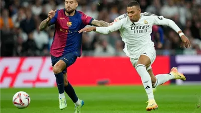 استبعاد مشاركة نجم برشلونة أمام ريال مدريد في الكأس