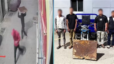 الداخلية تضبط 4 متهمين سرقوا غطاء بالوعة باستخدام 