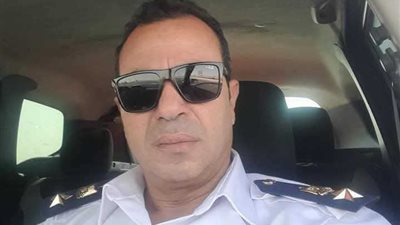 استشهاد العقيد مصطفى غيث أثناء تأدية واجبه على الطريق الدائري