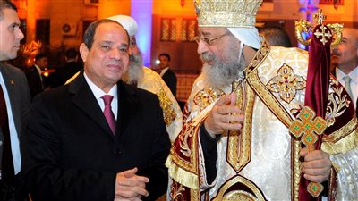 البابا تواضروس: الرئيس السيسي بذل جهدًا كبيرًا لحفظ حقوق الشعب الفلسطيني