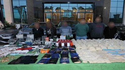  قيمتها 420 مليون جنيه.. إحباط محاولة تشكيل عصابي جلب 200 كيلوجرام من مخدر البودر