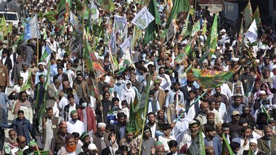 تضامن باكستاني واسع مع غزة.. ومظاهرات حاشدة تندد بالعدوان الإسرائيلي