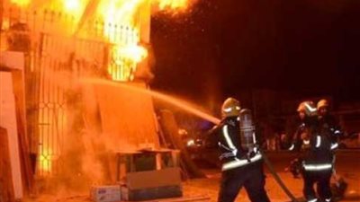  السيطرة على حريق نشب بمصنع للنسيج بمنطقة شبرا الخيمة