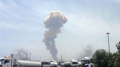 انفجار قوي يهز ميناء الشهيد رجائي بإيران.. وسقوط مئات المصابين