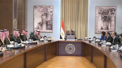 مدبولي يستقبل التويجري لبحث تفعيل التعاون الاستثماري بين مصر والسعودية