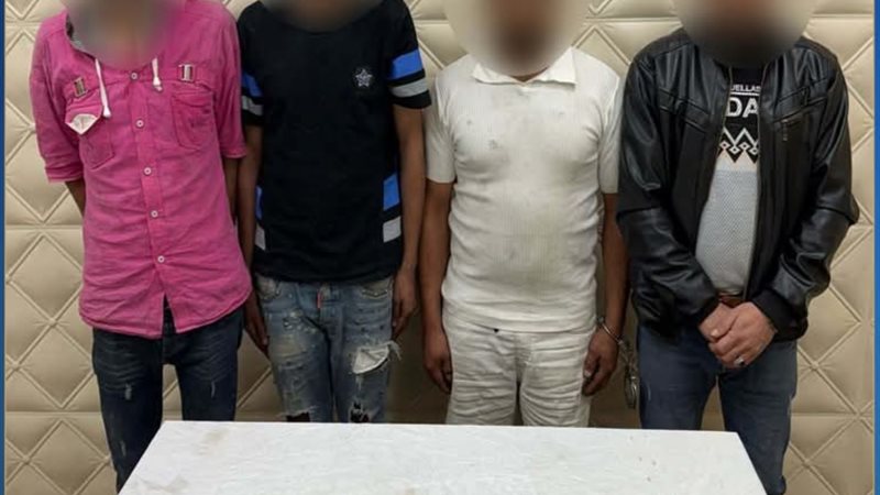 المتهمون والمضبوطات
