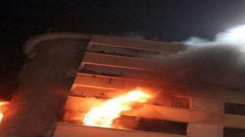 أخمدت حريق في امبابة
