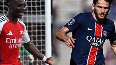 التشكيل المتوقع لمباراة أرسنال وباريس سان جيرمان في دوري أبطال أوروبا 