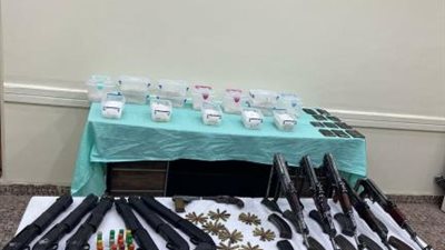  مصرع 3 عناصر إجرامية بحوزتهم أسلحة ومخدرات بـ 17 مليون جنيه