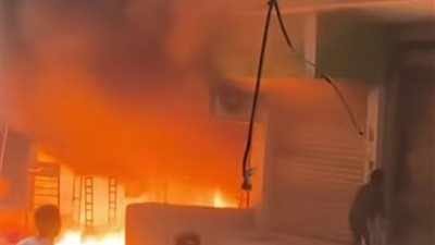 حريق يُنهي حياة صاحب مركز صيانة سيارات وعاملٍ بالهرم