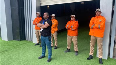 تشديدات أمنية في محيط استاد القاهرة قبل مواجهة بيراميدز والبنك الأهلي