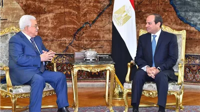 وقف إطلاق النار بغزة.. تفاصيل لقاء الرئيس السيسي ونظيره الفلسطيني في روسيا