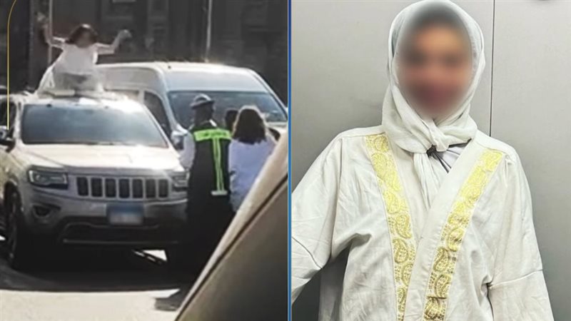 فتاة كوبري 6 أكتوبر