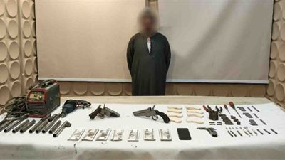 أمن القاهرة يداهم ورشة لتصنيع السلاح بمدينة بدر