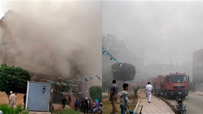 السيطرة على حريق في فيلا بمدينة 15 مايو 