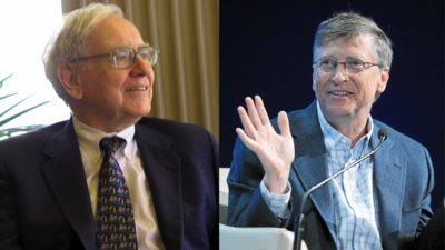 وارن بافيت وبيل جيتس.. رحلة نجاح أبهرت العالم والسر في كفاحهما