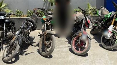 تفاصيل سقوط لص الدراجات النارية في البساتين.. نفذ 5 سرقات