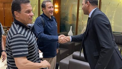 أول تعليق من حسام البدري بعد عودته من ليبيا لأرض الوطن 