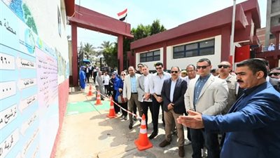وزير الإسكان ومحافظ الشرقية يتفقدان محطة تنقية مياه شرب العزيزية بمنيا القمح