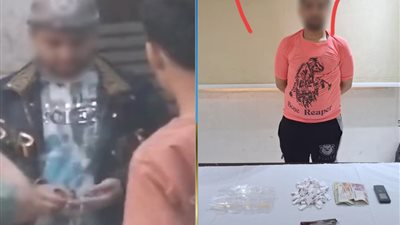 ضبط شخص يروج للمخدرات بشبرا عبر مواقع التواصل الاجتماعي