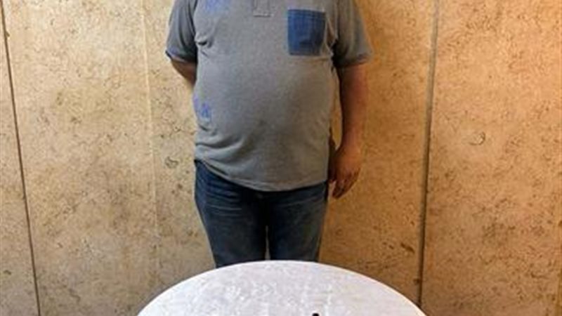 المتهم والمضبوطات