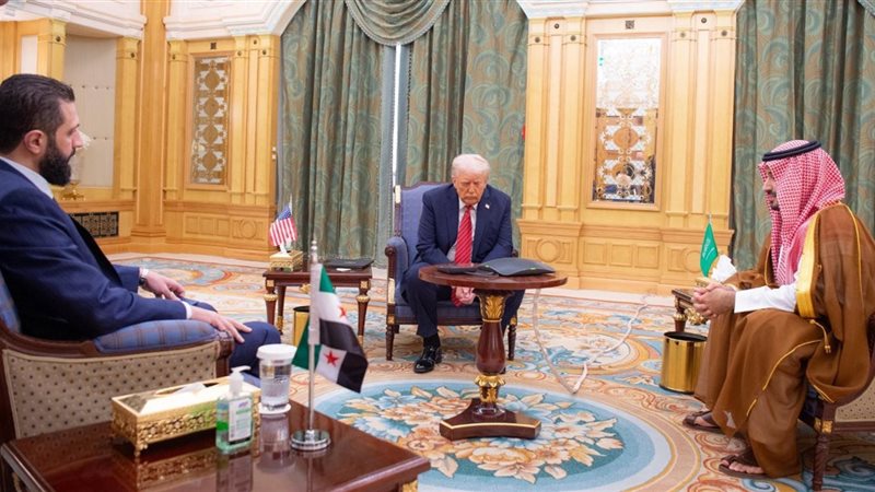 لقاء ترامب بأحمد