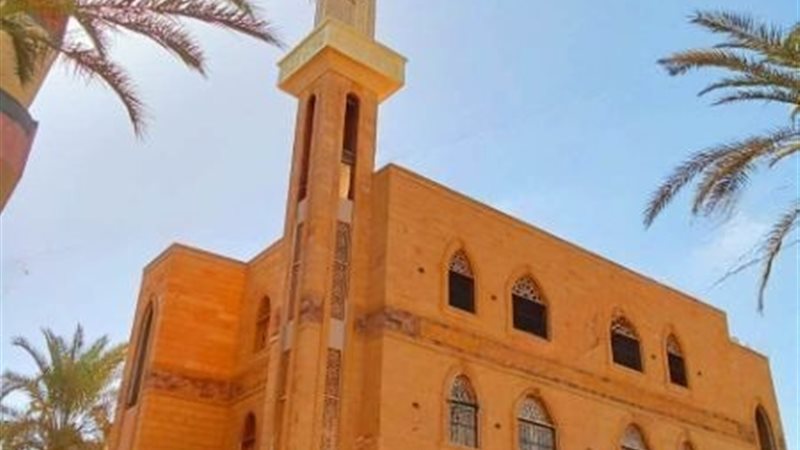 أحد المساجد المفتتحة