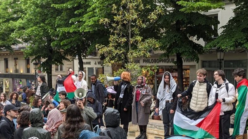 وقفة تضامنية مع فلسطين