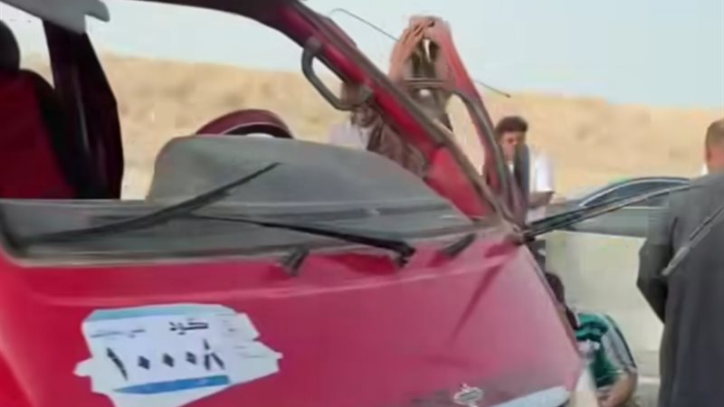 حادث الطريق الصحراوي