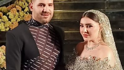 أول تعليق من والدة مطرب المهرجانات مسلم على حفل زفافه