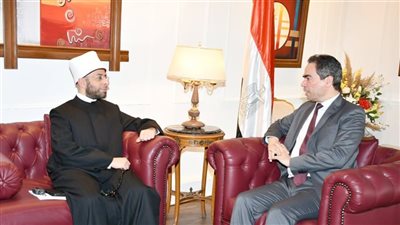 وزير الأوقاف في ماسبيرو لتسجيل حلقات برنامج 