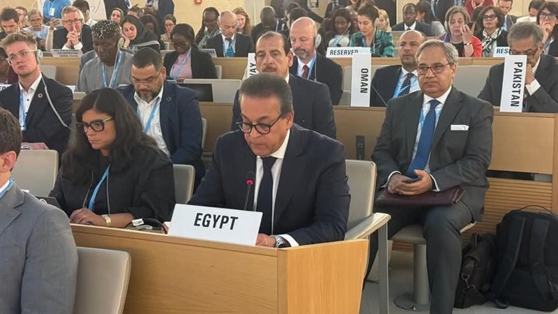 خلال الجلسة الافتتاحية