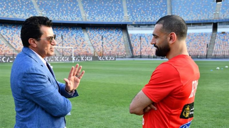 محمد صلاح وأشرف صبحي