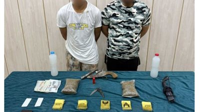القبض على تاجرَي مخدرات بحوزتهما 