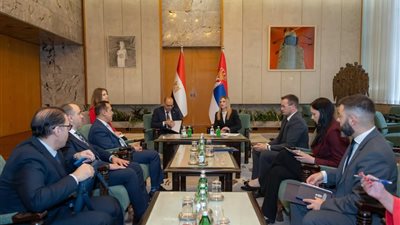 جبران يبحث في بلجراد آليات تصدير الكوادر المصرية المدربة