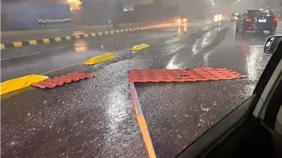 محافظ الإسكندرية: العاصفة التي ضربت المحافظة  كانت مفاجئة وغير متوقعة