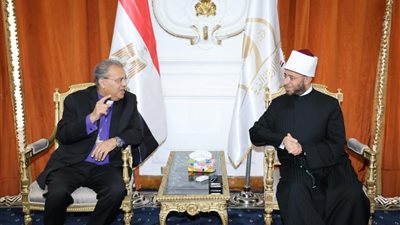 وزير الأوقاف يستقبل رئيس الطائفة الإنجيلية للتهنئة بعيد الأضحى