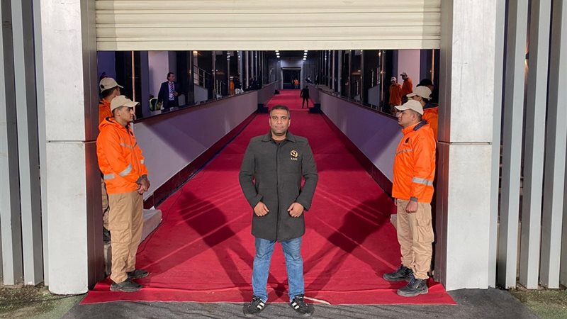 تأمين مباراة بيراميدز