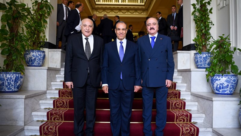 وزراء مصر وتونس والجزائر