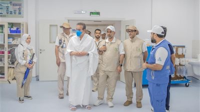 وزيرا الصحة المصري والسعودي يتابعان الحالة الصحية لحجاج بيت الله الحرام