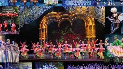 باليه الوطنى الروسى “كوستروما” في الأوبرا 11 يونيو