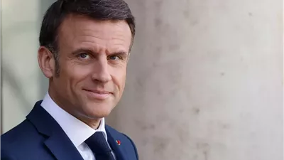 ماكرون: لا يمكن السماح لإيران بامتلاك سلاح نووي ونتمسك بأمن إسرائيل