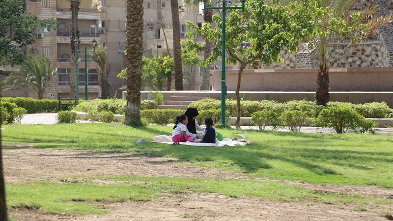 ضعف الإقبال على الحدائق