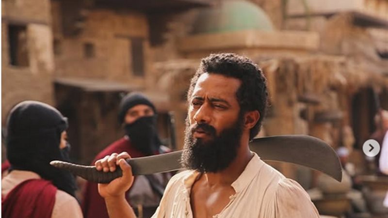 محمد رمضان خلال تصوير