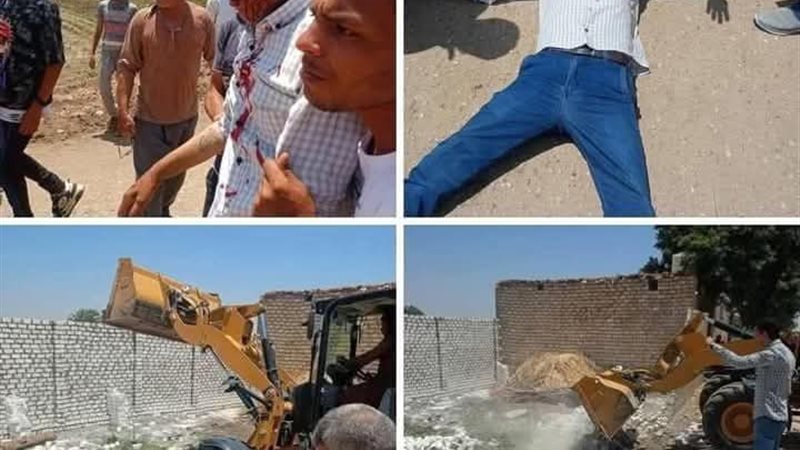 ضرب موظف سوهاج