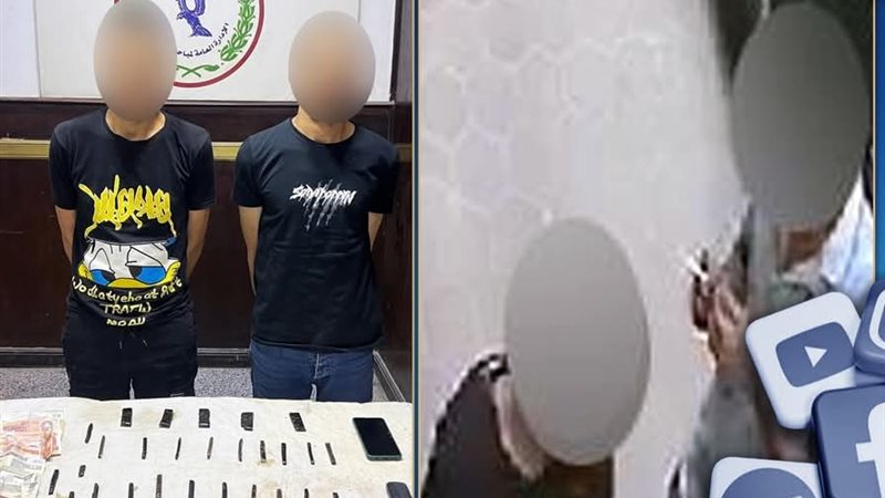 المتهمون والمضبوطات